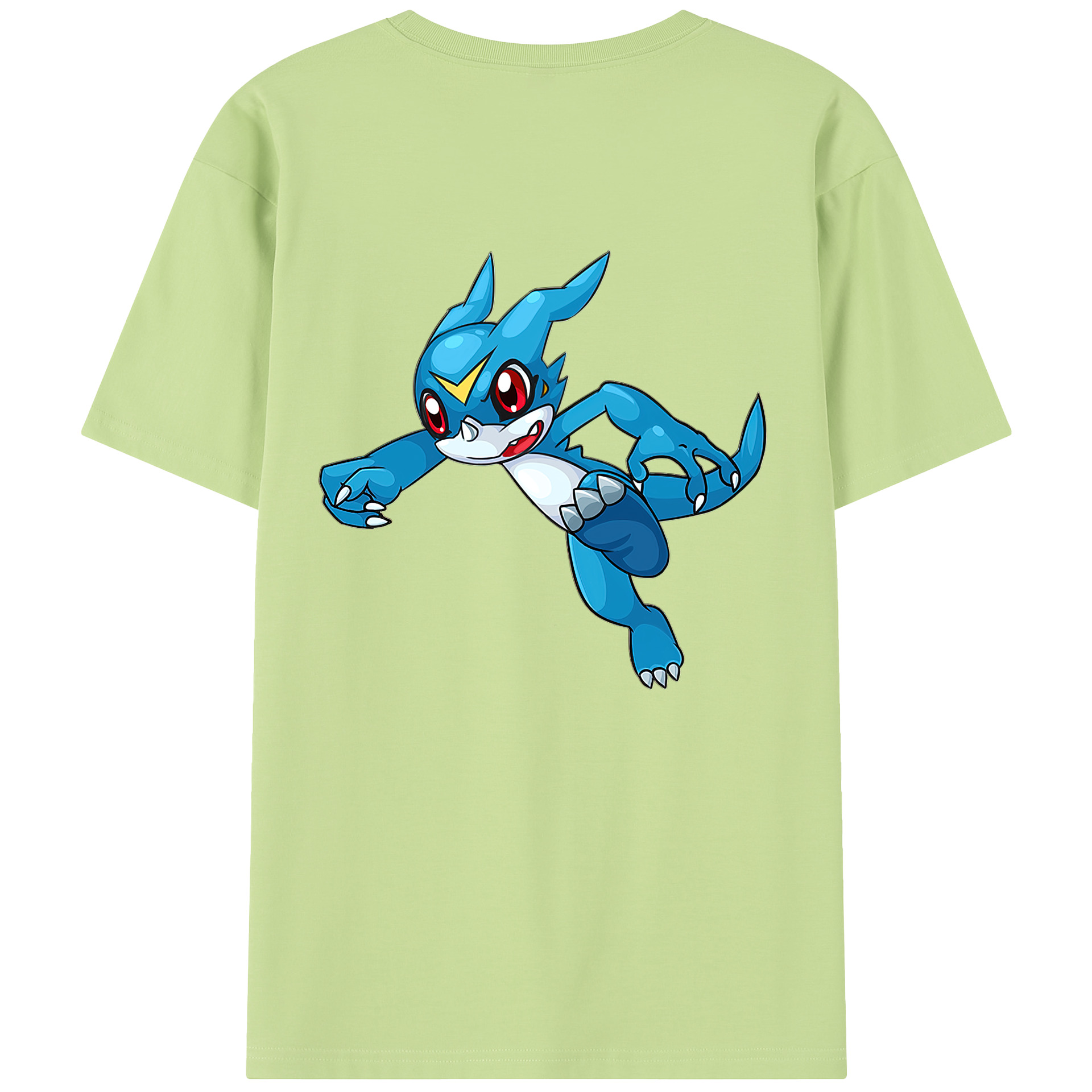 （画像用） Digimon デジタルモンスター/デジモン 綿100％半袖Tシャツ（背面プリント）